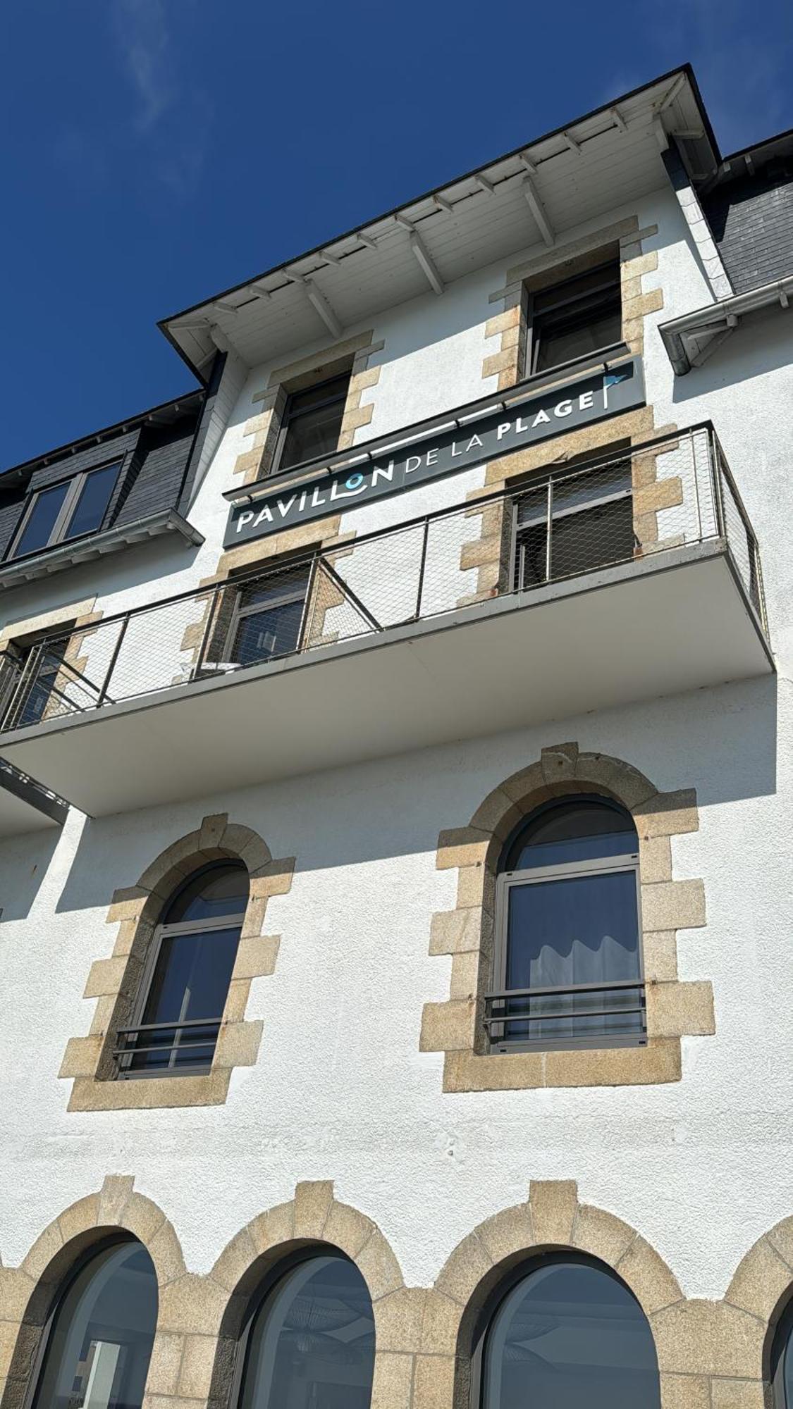 Pavillon De La Plage Trébeurden Exteriör bild