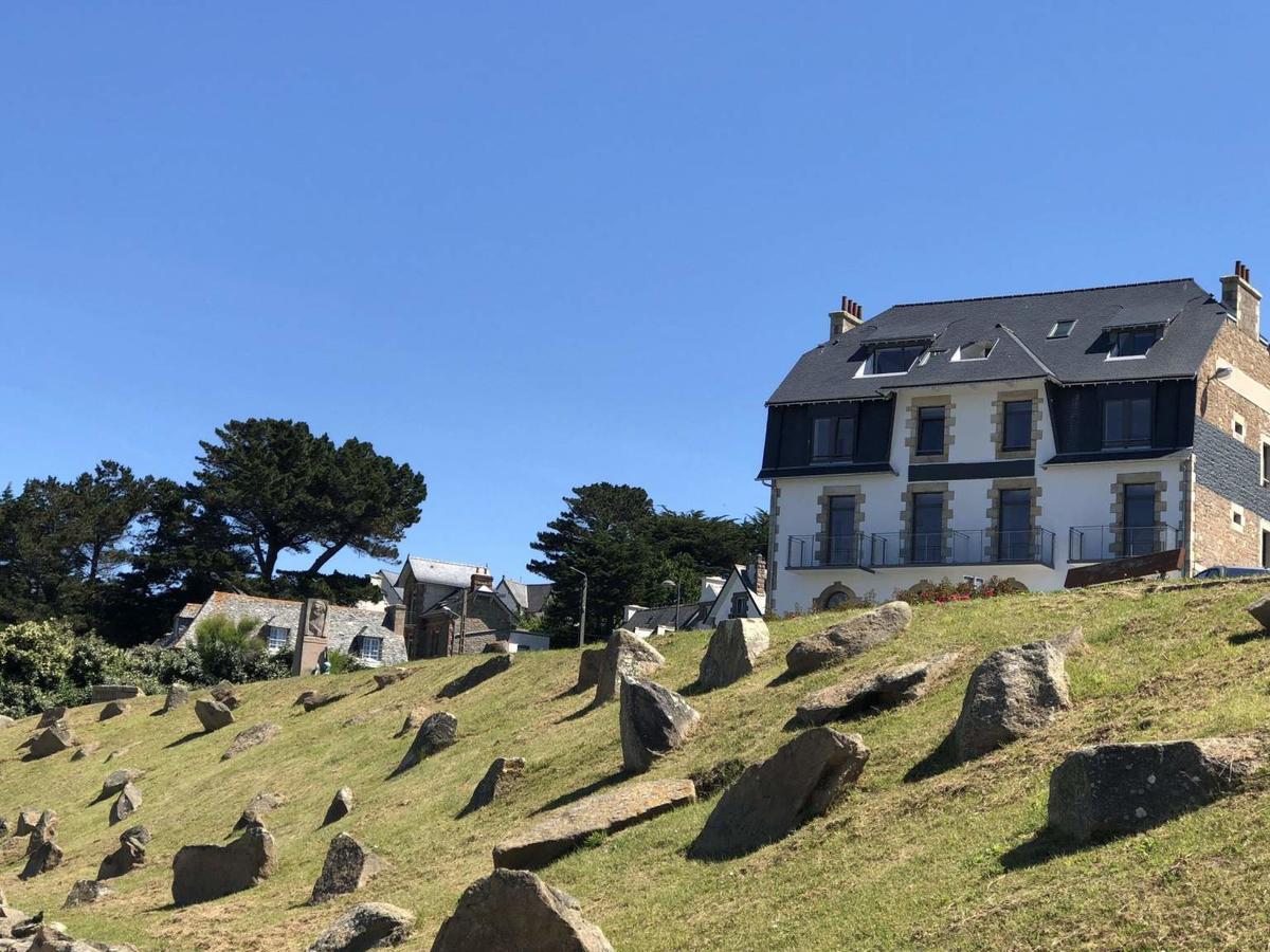 Pavillon De La Plage Trébeurden Exteriör bild