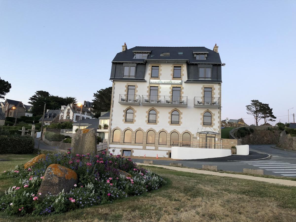 Pavillon De La Plage Trébeurden Exteriör bild